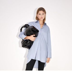 Zara Oversized Poplin Shirt
